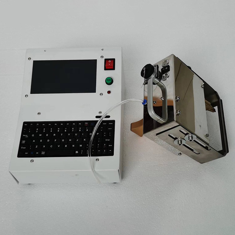 Smallest Size 2.6kg Pneumatic Handheld Dot Peen Marking Machine for Chassis Number