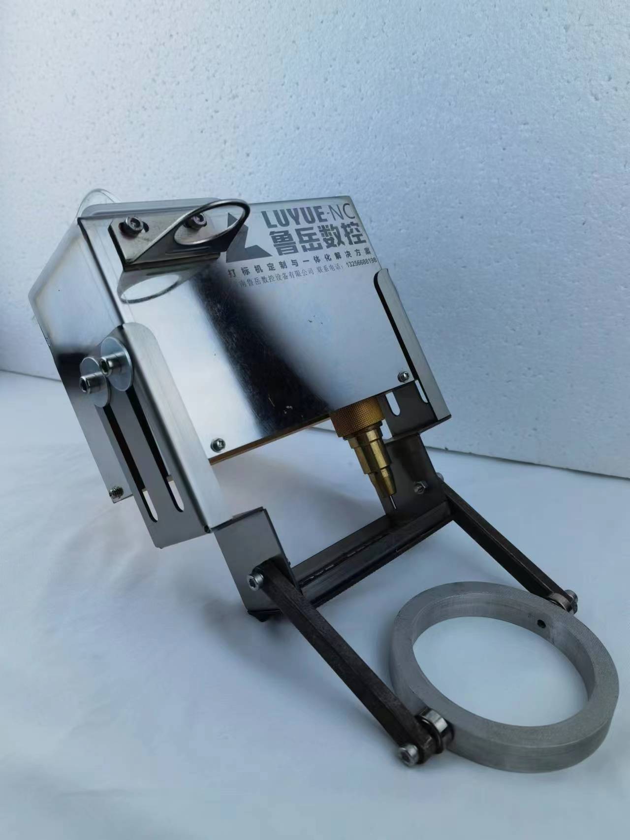 Pneumatic Handhedl Metal Engraving Machine for Gas Tank Cylinder Vin Number
