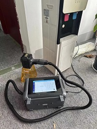 handheld lithium Battery electric laser marking machine for metal for tyre