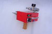 Automatic Pneumatic handheld PLC docking Dot Peen Marking Machine for metal for nameplate