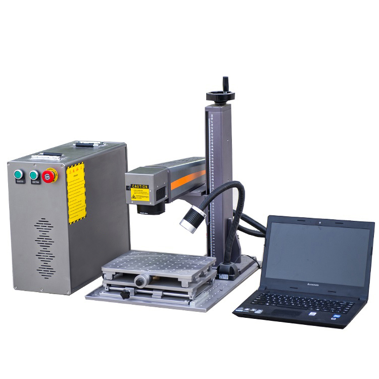 50w split laser marking machine for metal industry metal engraving machine