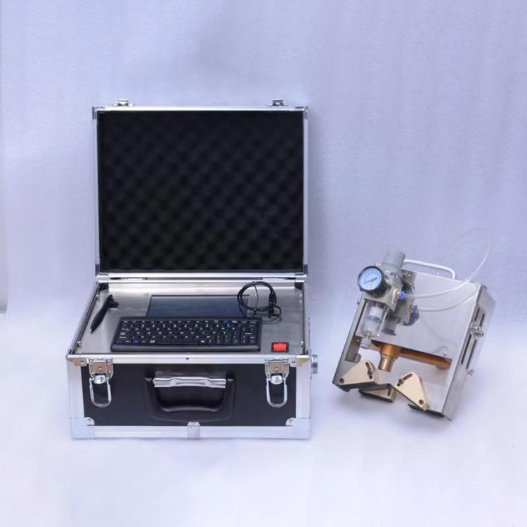 Smallest Size 2.6kg Pneumatic Handheld Dot Peen Marking Machine for Chassis Number