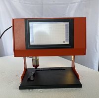Engraving machine for metal for nameplate for steel