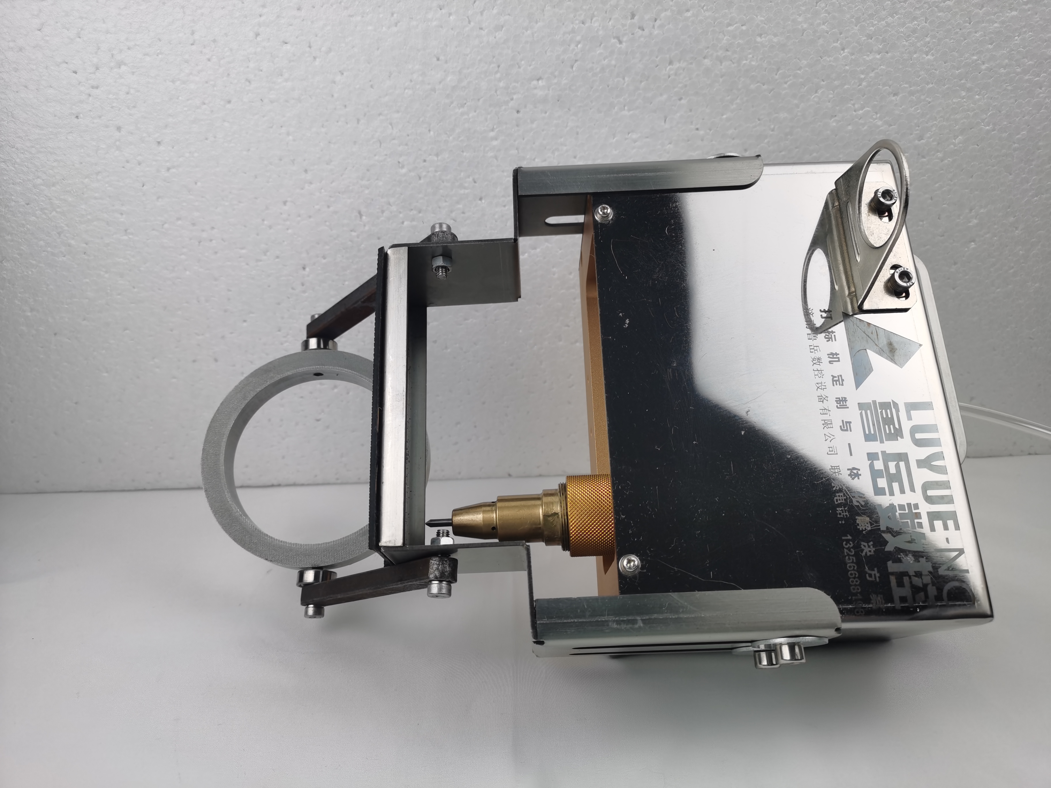 Pneumatic Handhedl Metal Engraving Machine for Gas Tank Cylinder Vin Number