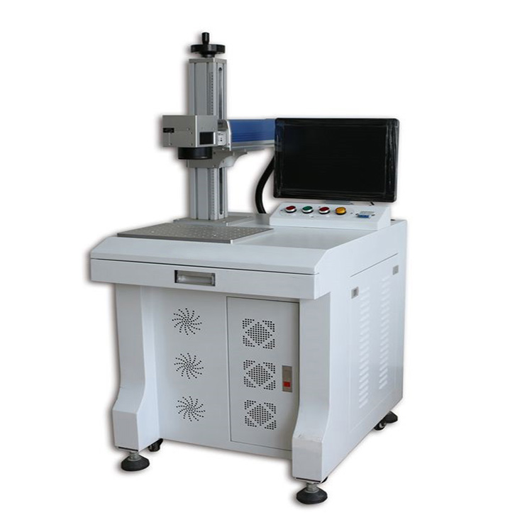 20w table type fiber laser marking machine for metal namepate
