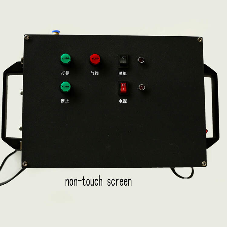 Intergrated penumatic dot pin marking machine for metal plate cylindrical