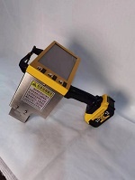 Hand-held lithium electric marking machine Metal frame engine flange plate