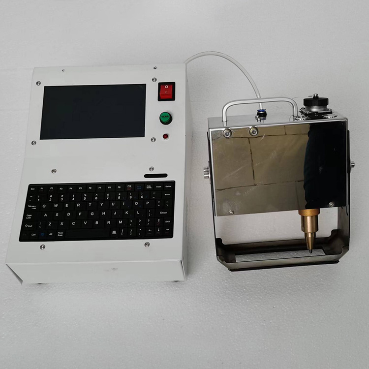 Smallest Size 2.6kg Pneumatic Handheld Dot Peen Marking Machine for Chassis Number